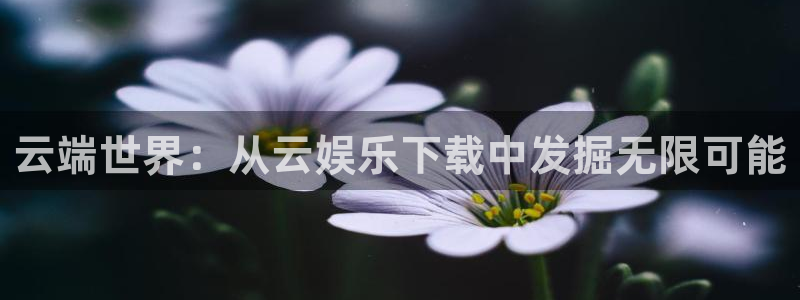 壹号大舞台：云端世界：从云娱乐下载中发掘无限可能